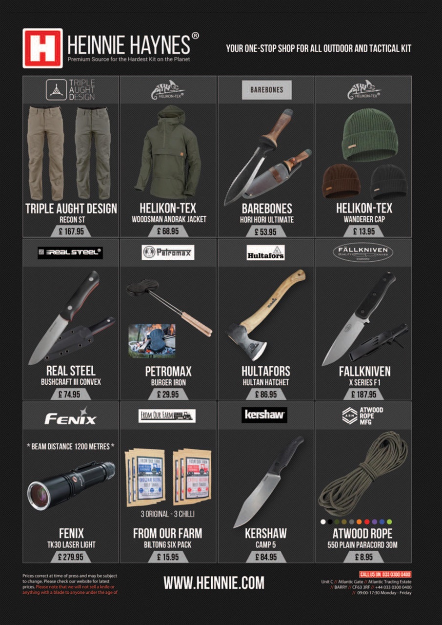 Bushcraft & Survival Skills Magazine Preview Pages