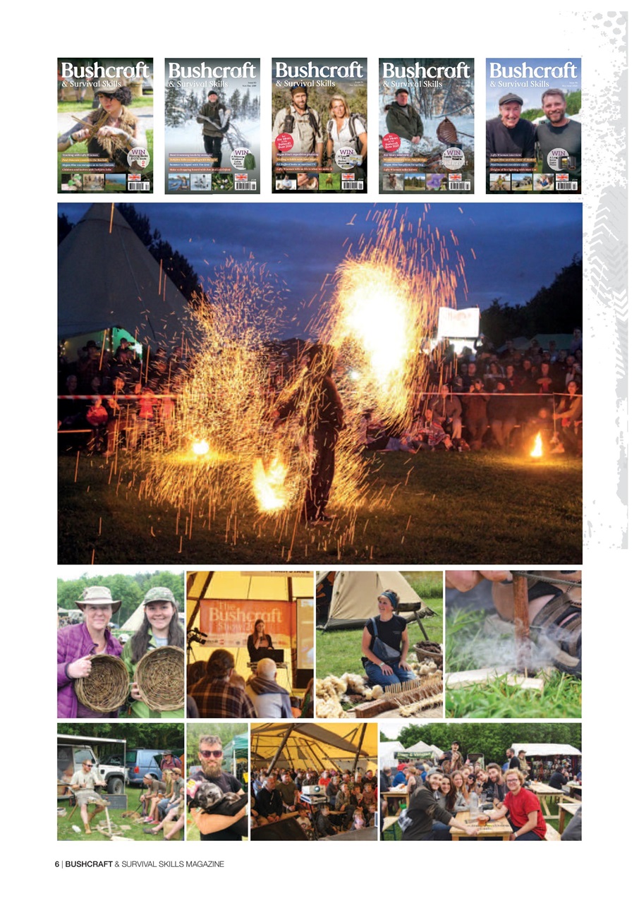 Bushcraft & Survival Skills Magazine Preview Pages