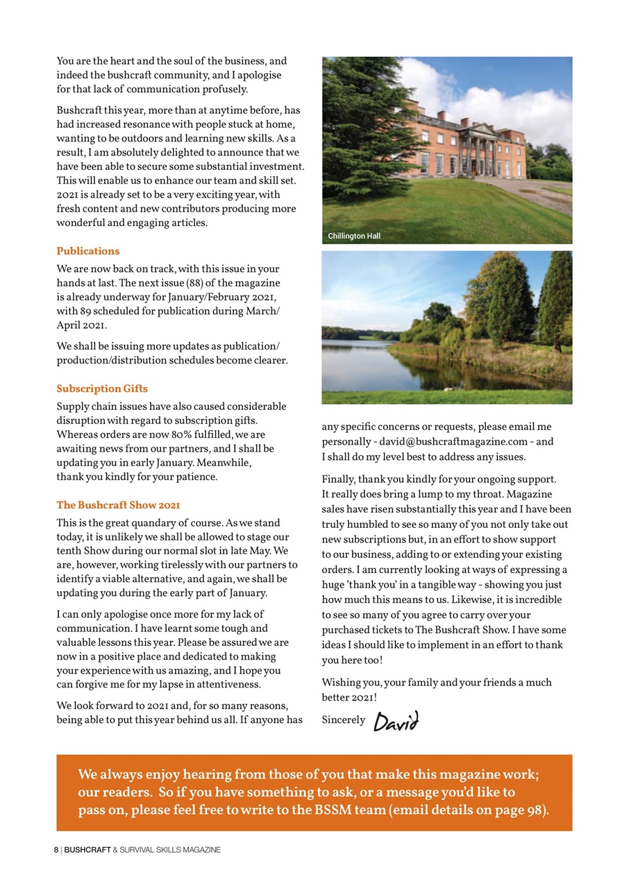 Bushcraft & Survival Skills Magazine Preview Pages