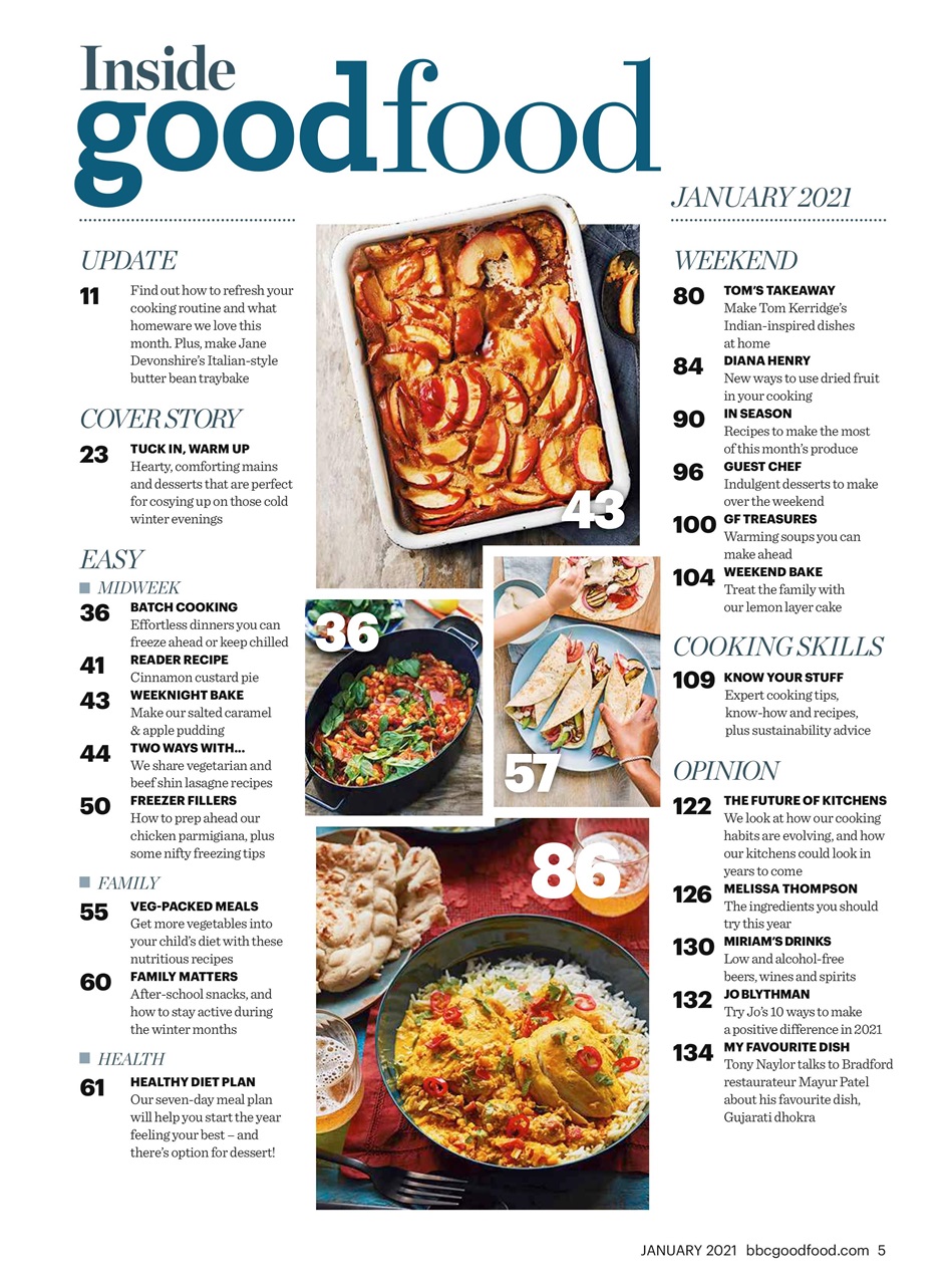 Good Food Magazine Preview Pages