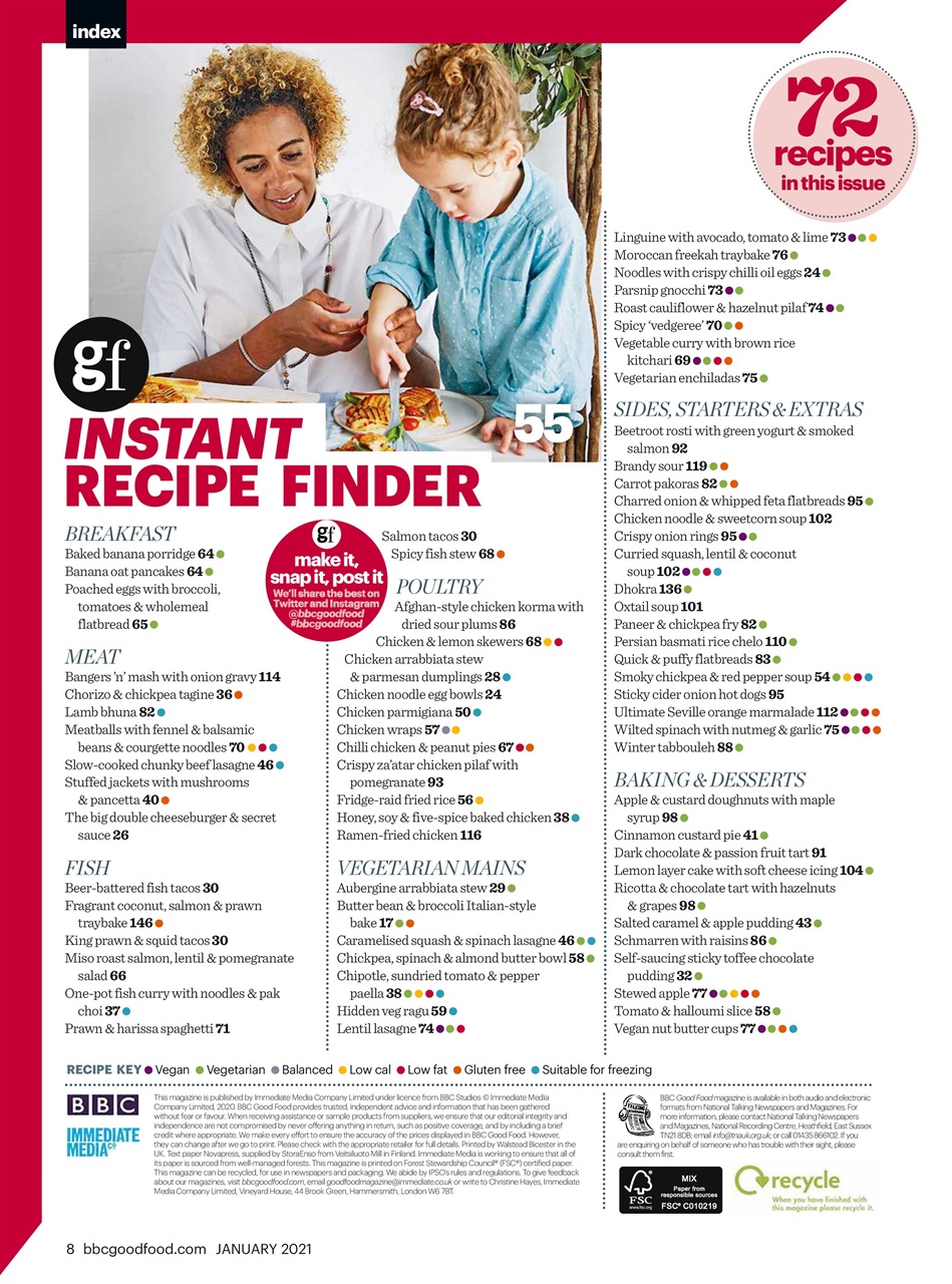 Good Food Magazine Preview Pages