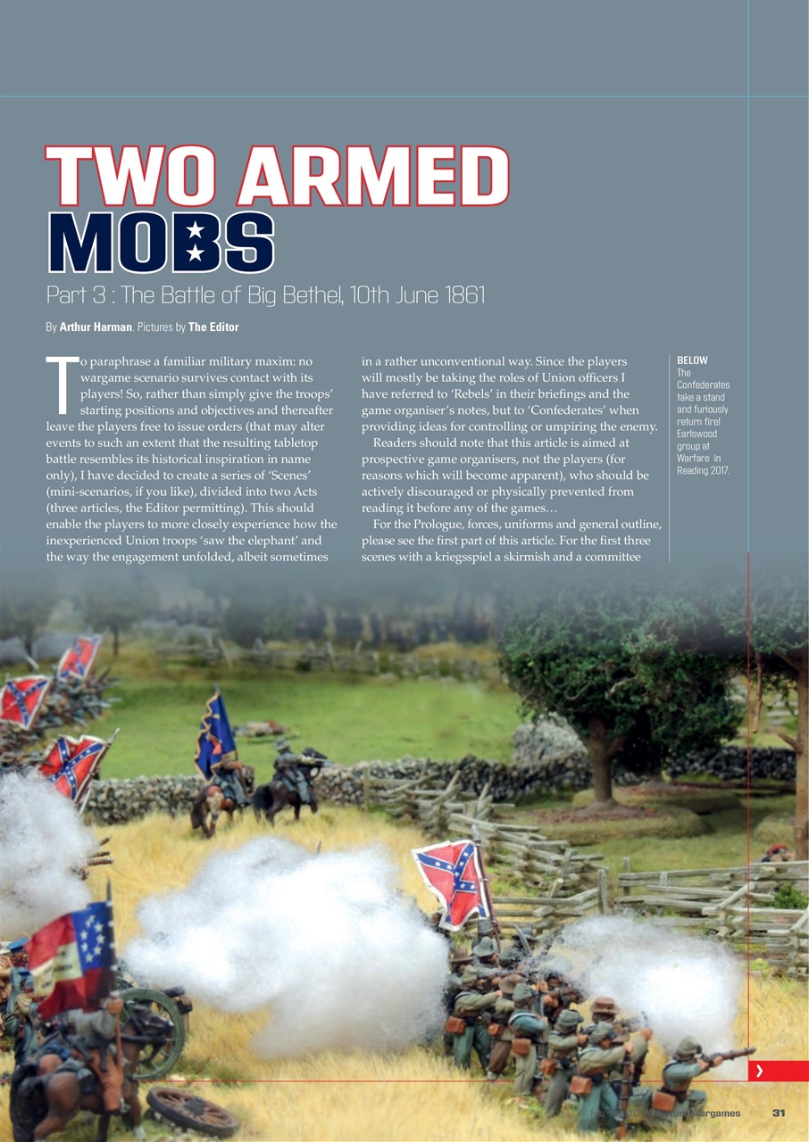 Miniature Wargames Preview Pages