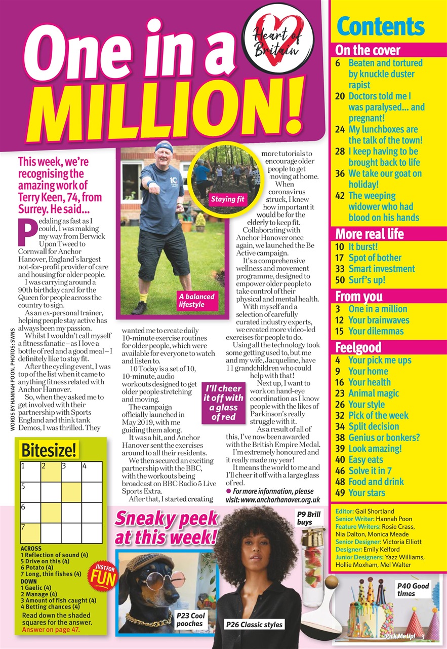 Pick Me Up Preview Pages