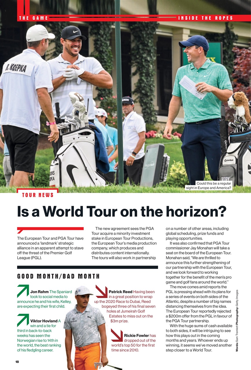 Golf Monthly Preview Pages