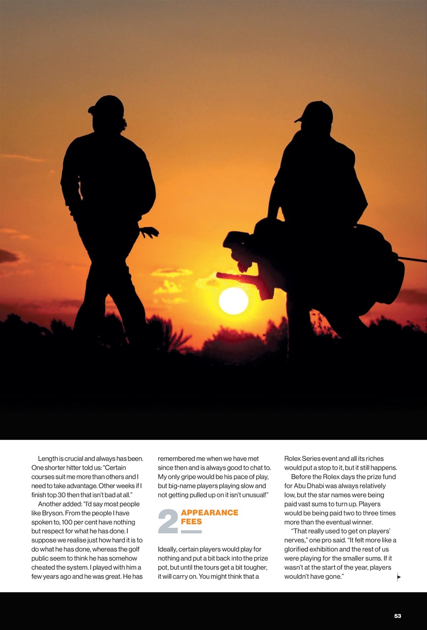 Golf Monthly Preview Pages