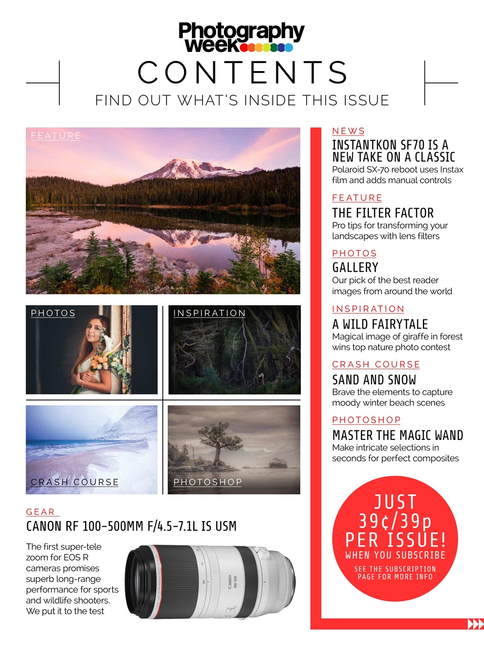 Photography Week Preview Pages