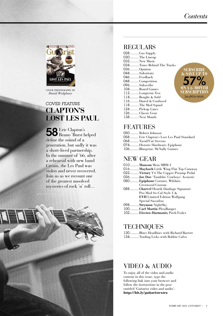 Guitarist Preview Pages