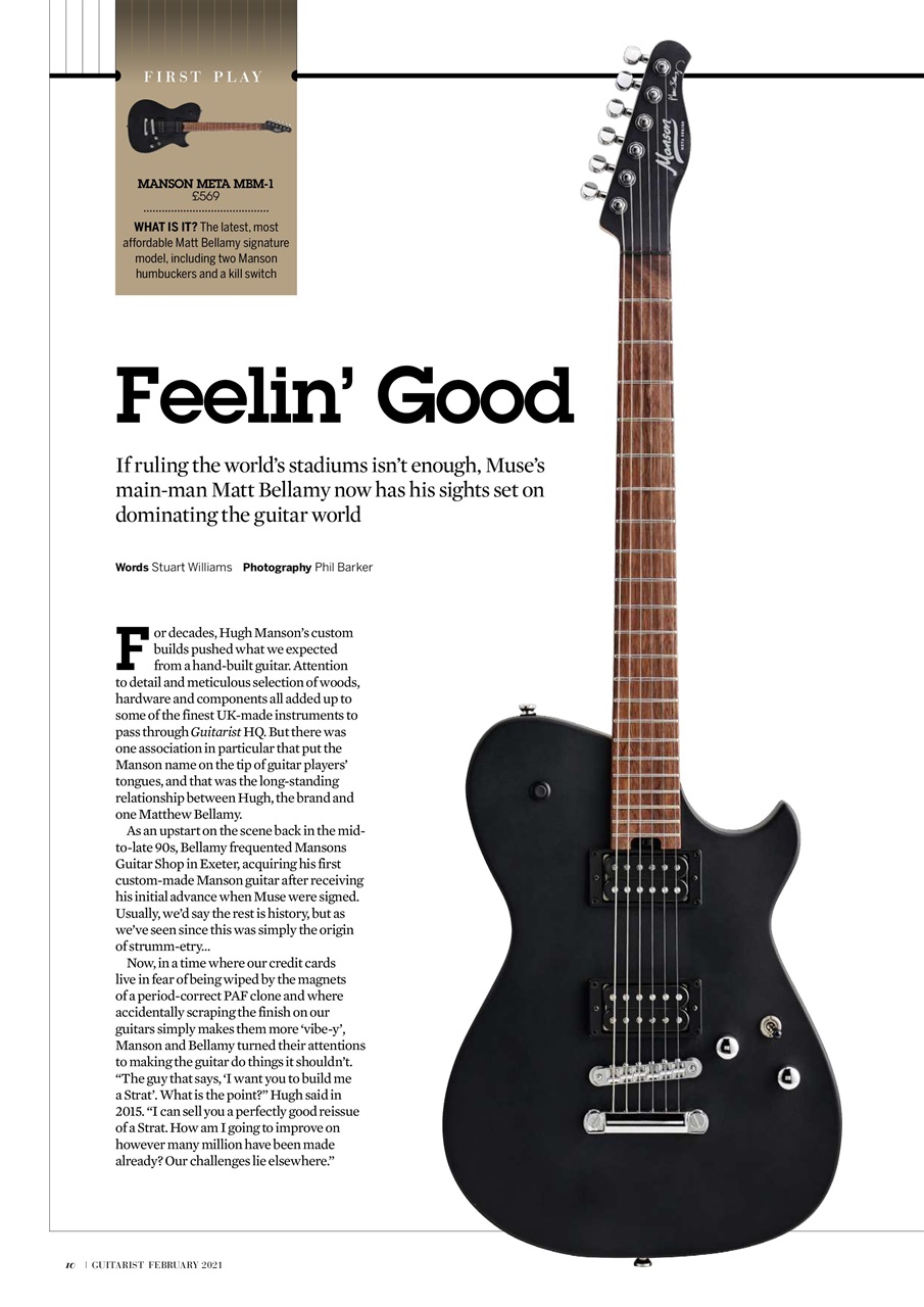 Guitarist Preview Pages