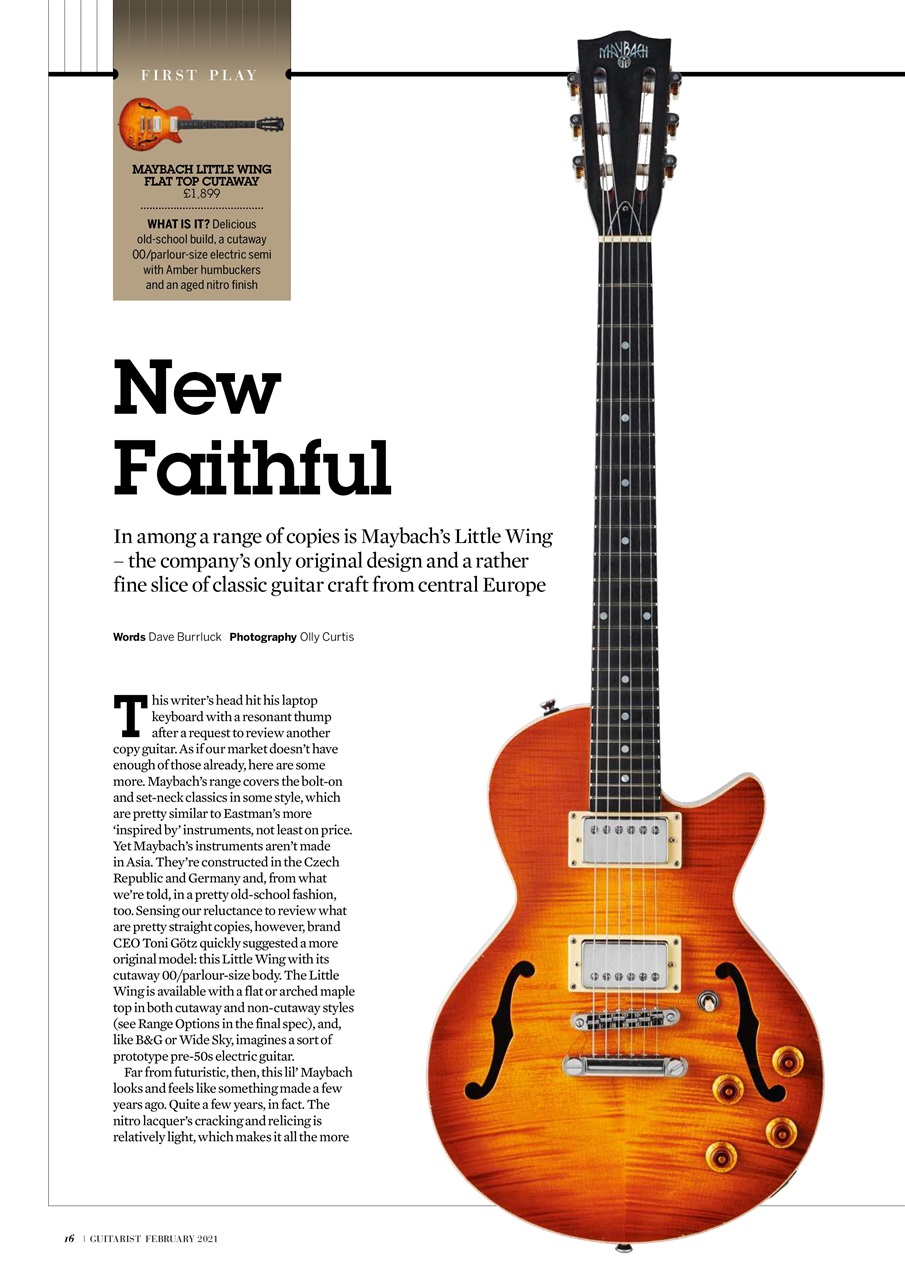 Guitarist Preview Pages