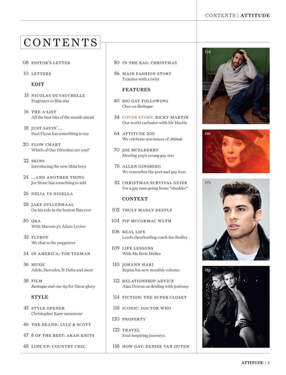 Attitude Preview Pages