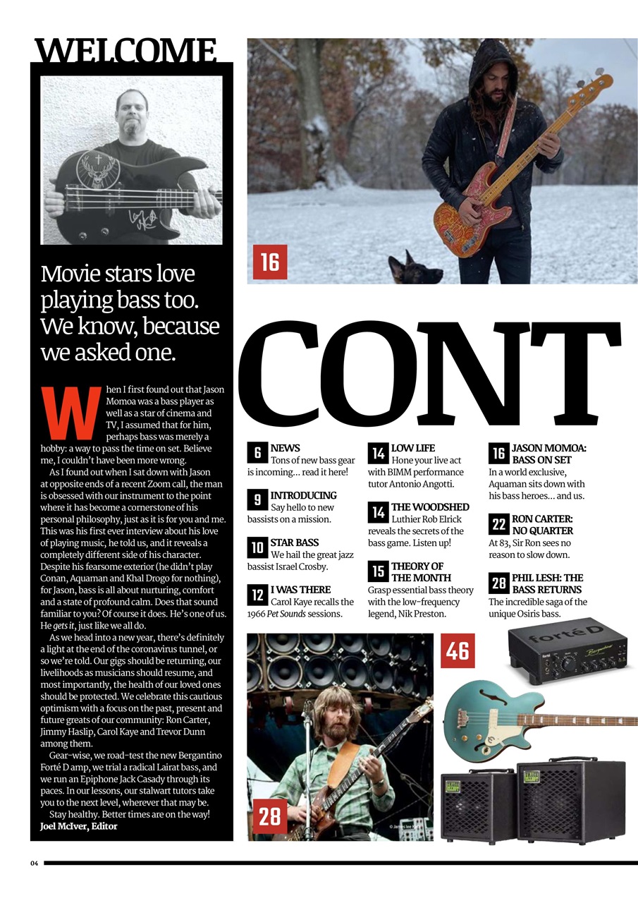 Bass Player UK Preview Pages