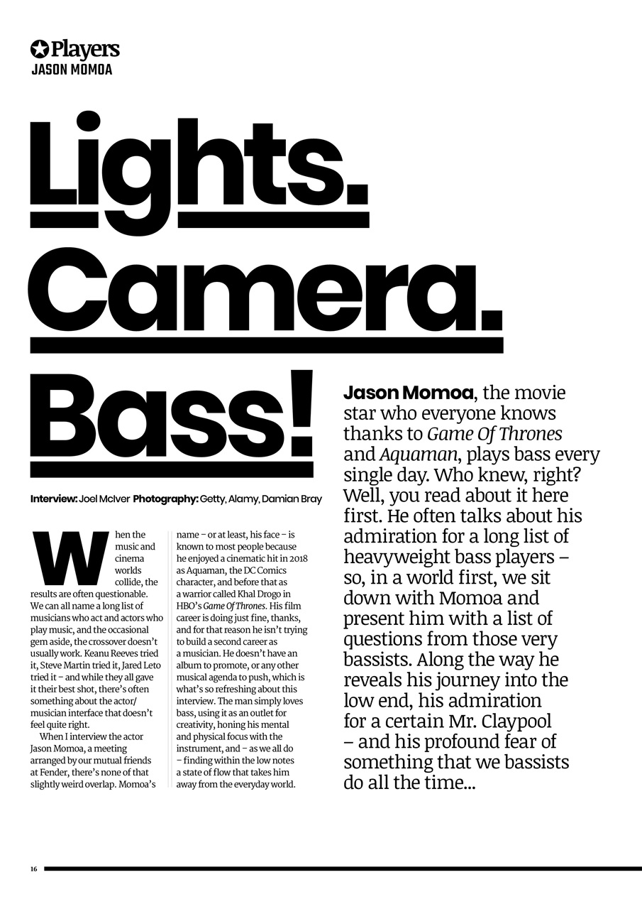 Bass Player UK Preview Pages