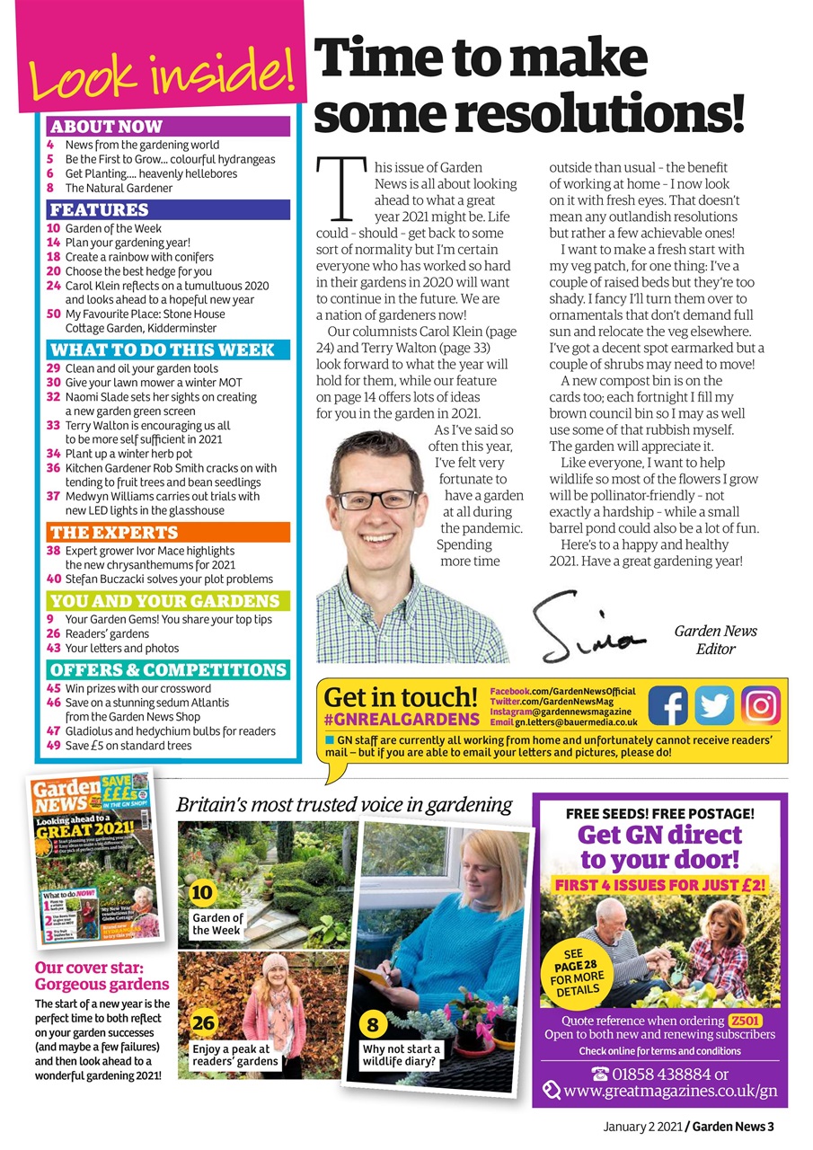 Garden News Preview Pages