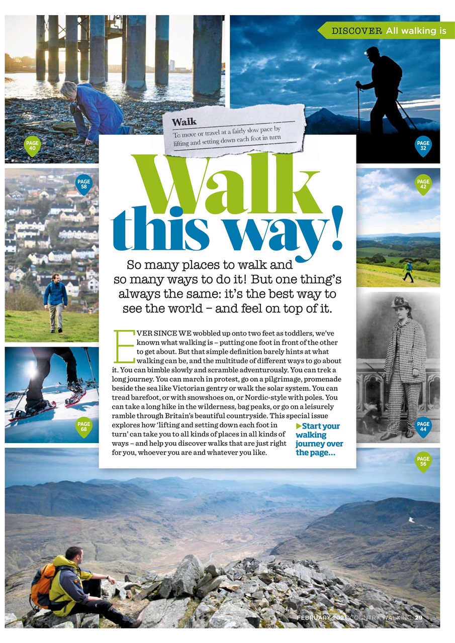 Country Walking Preview Pages