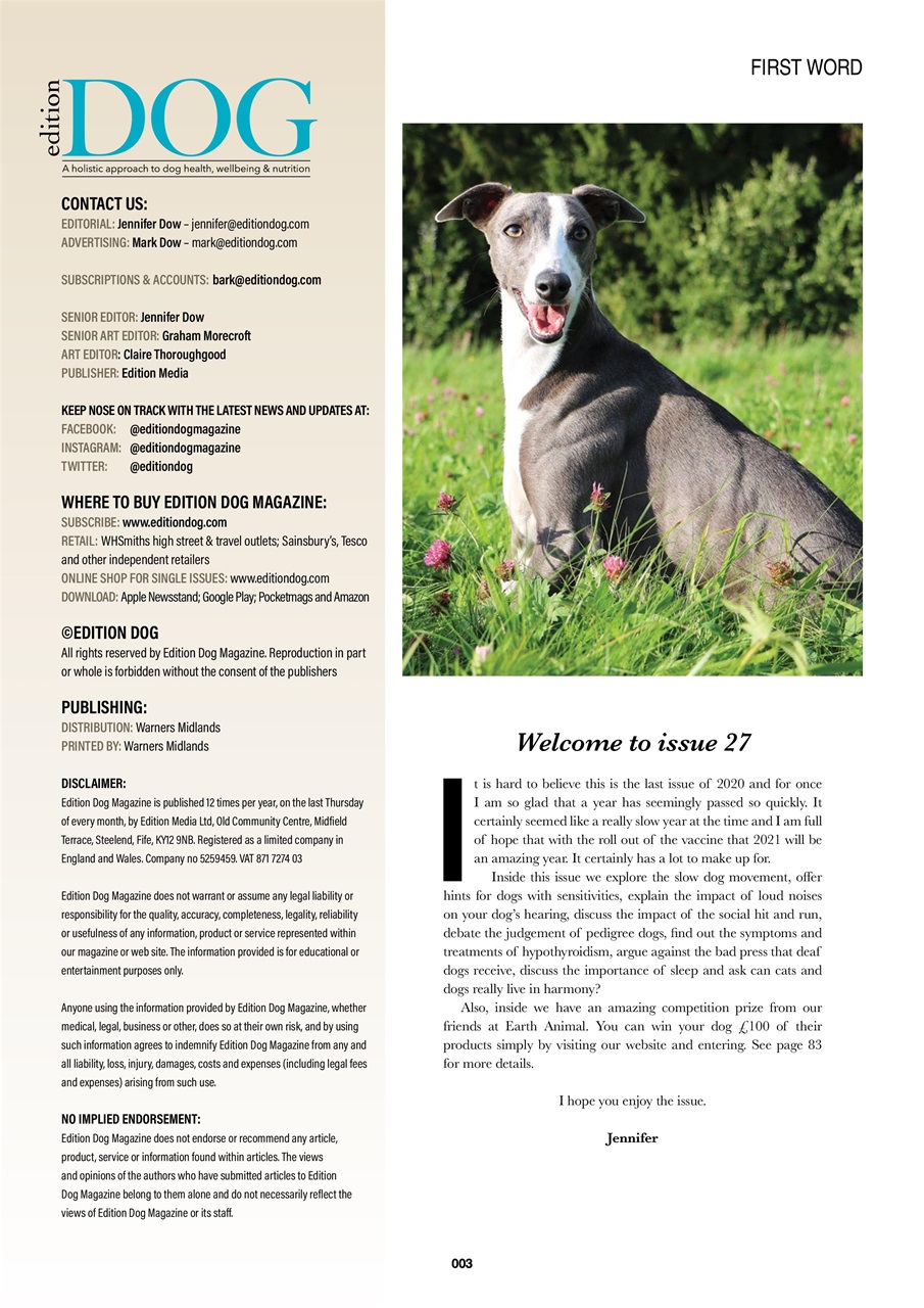 Edition Dog Preview Pages