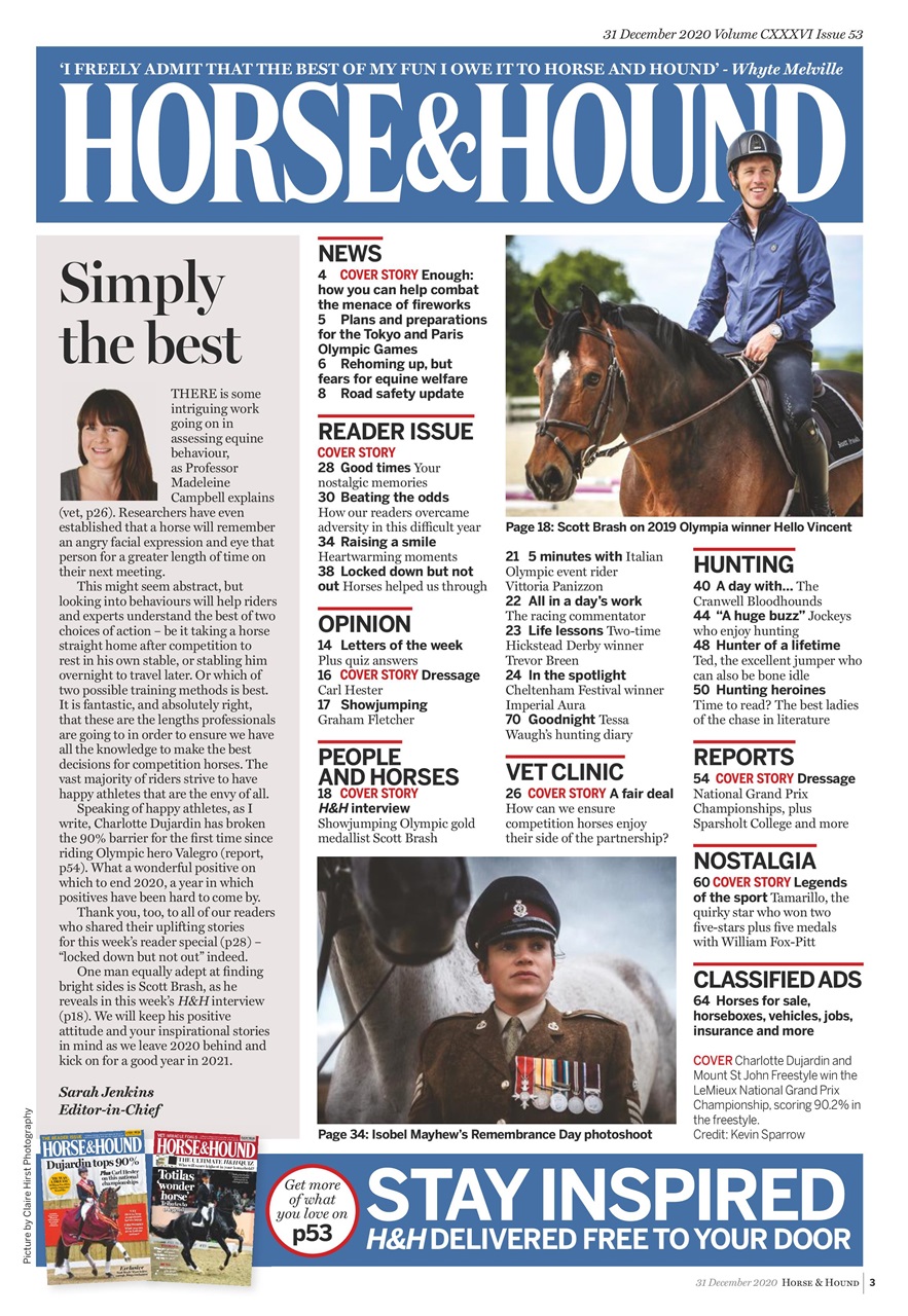 Horse & Hound Preview Pages