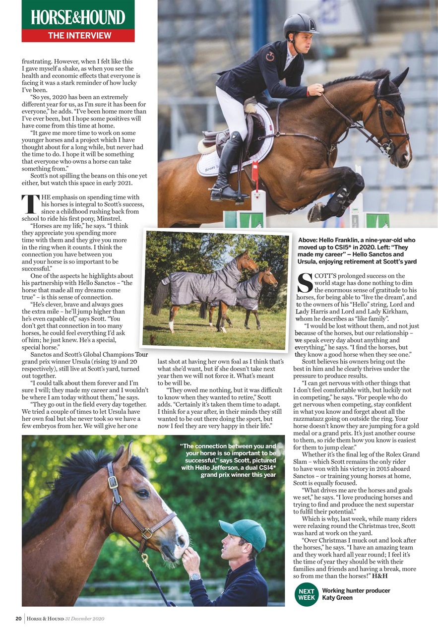 Horse & Hound Preview Pages