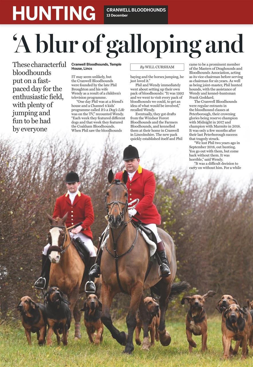 Horse & Hound Preview Pages