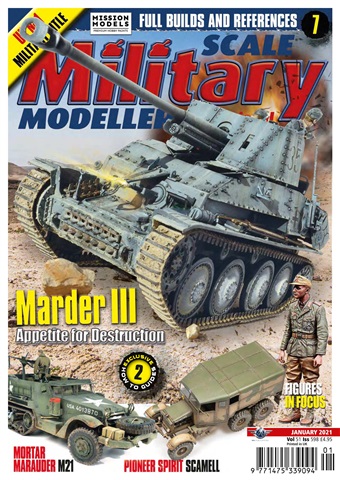 Scale Aviation and Military Modeller International (M) issue SMMI Vol 51 Iss 598 Jan 2021