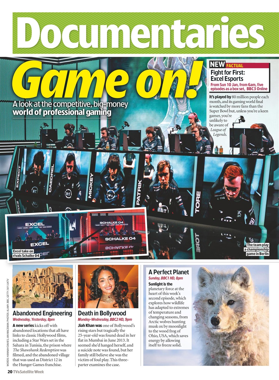 TV & Satellite Week Preview Pages