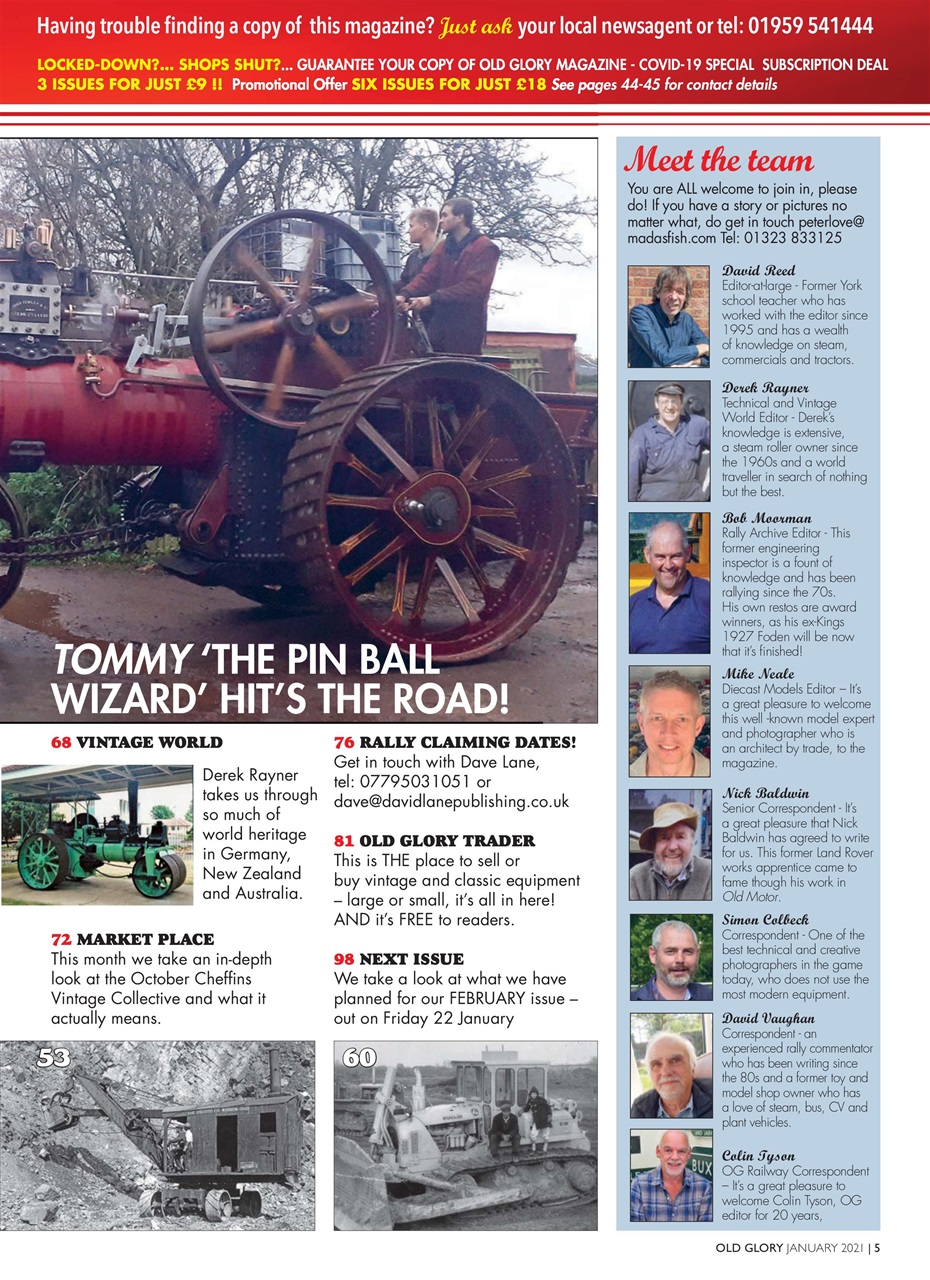 Old Glory Magazine Preview Pages