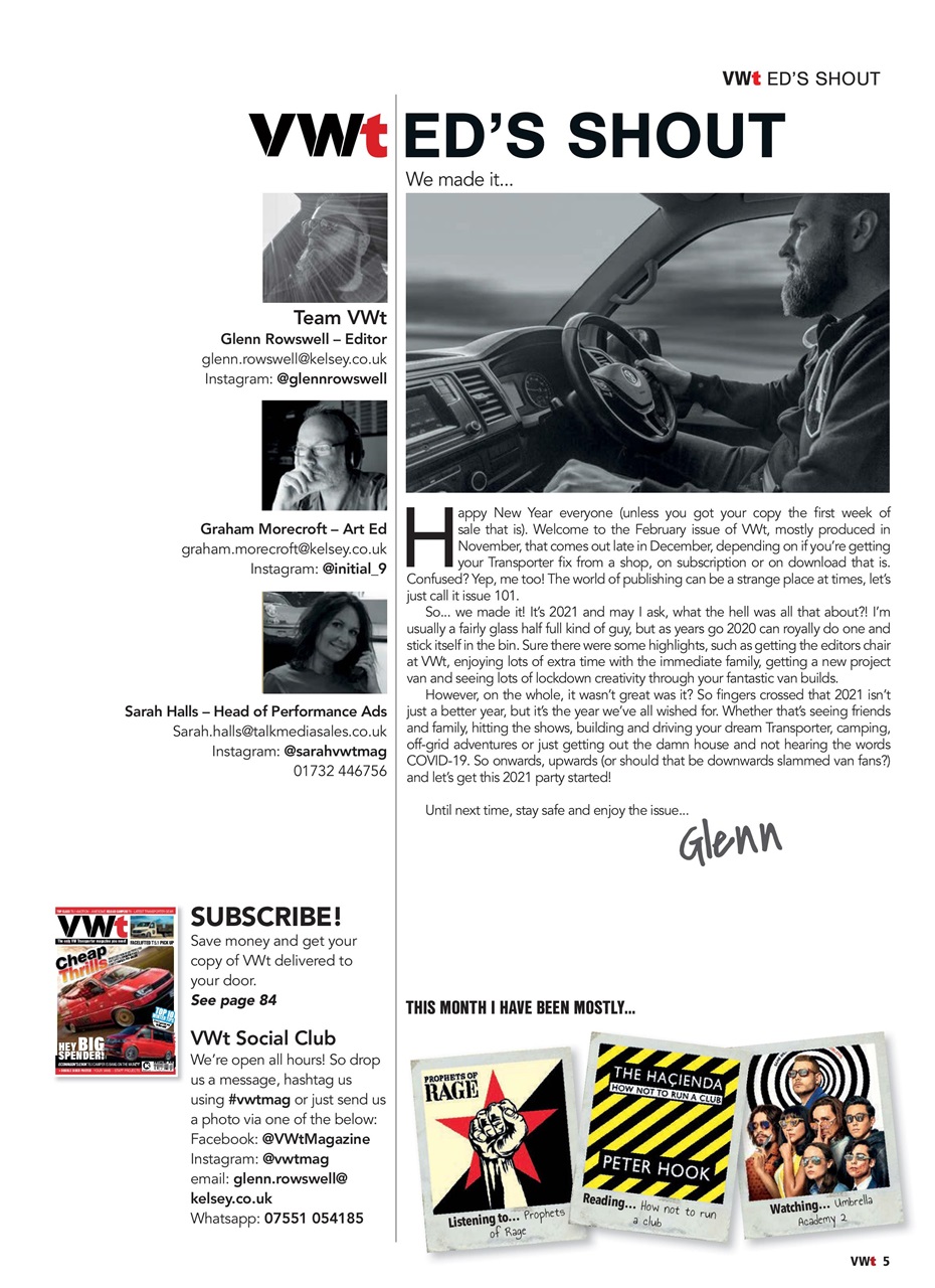 VWt Magazine Preview Pages