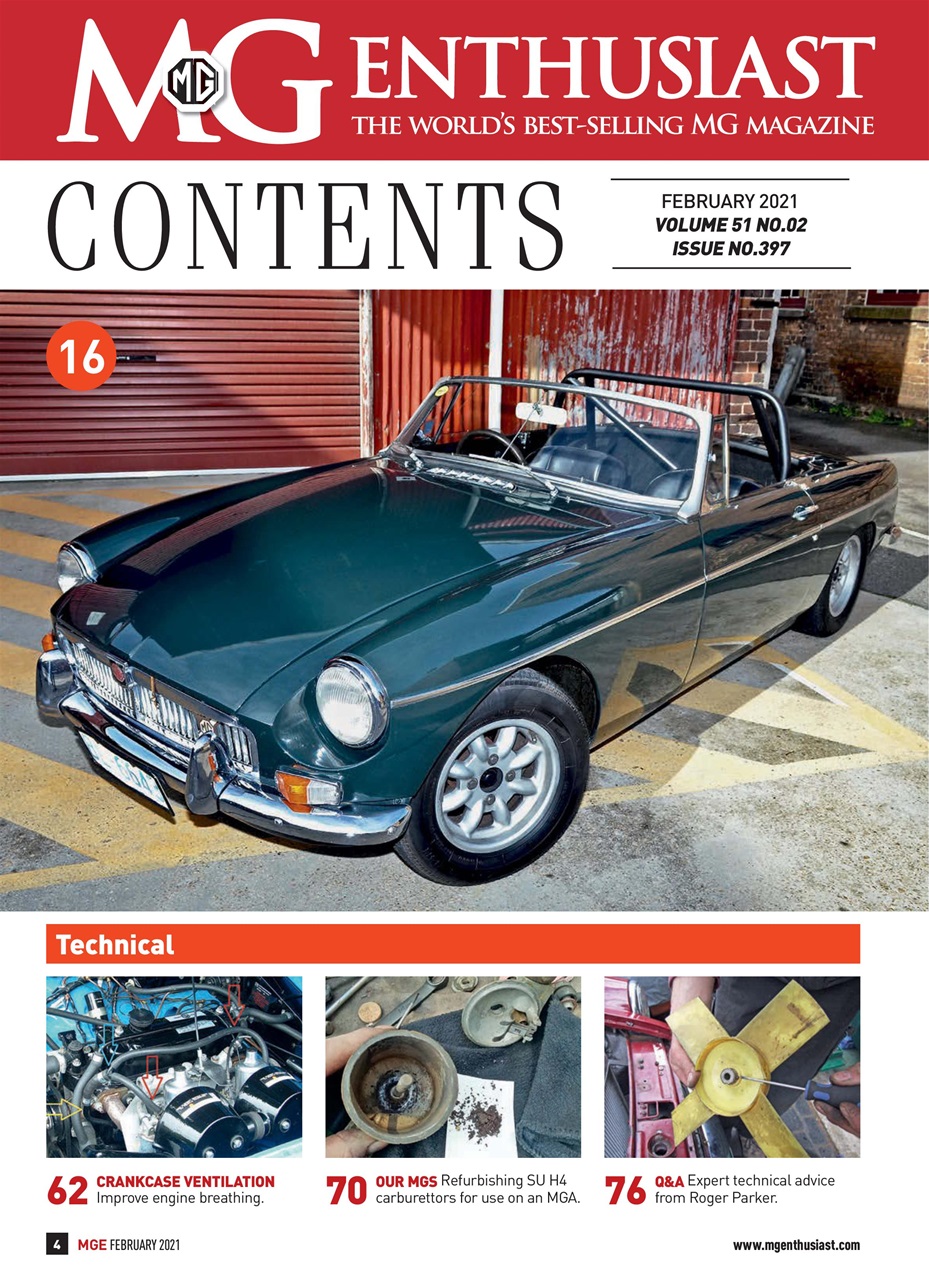 MG Enthusiast Preview Pages