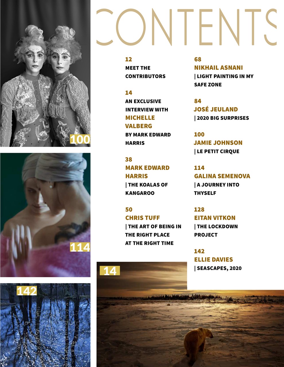 Lens Magazine Preview Pages