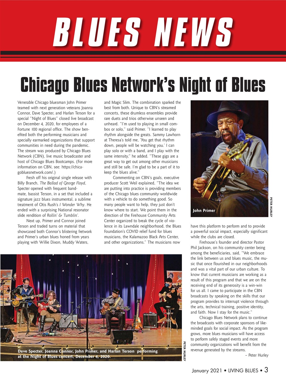Living Blues Preview Pages