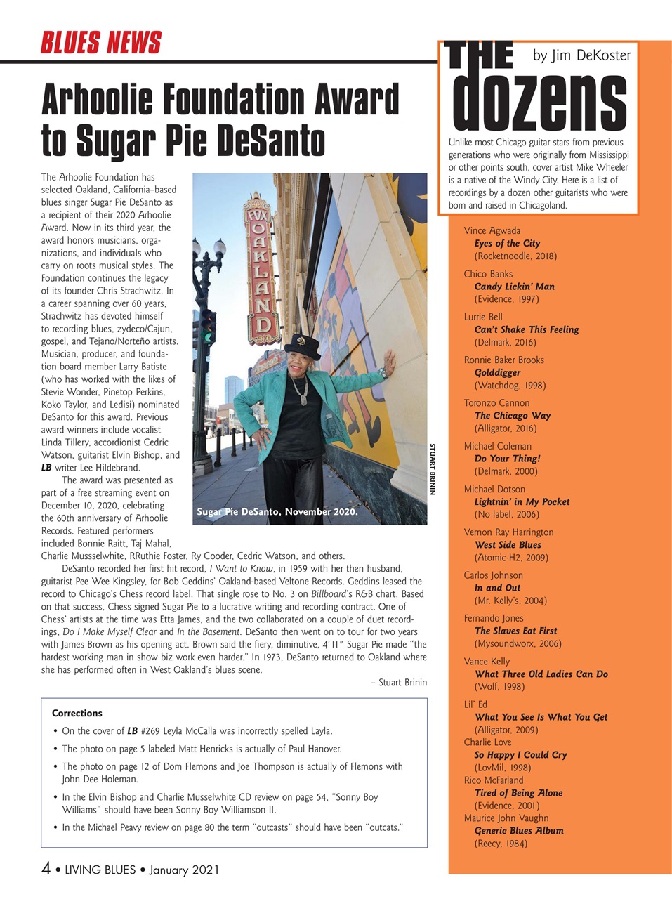 Living Blues Preview Pages