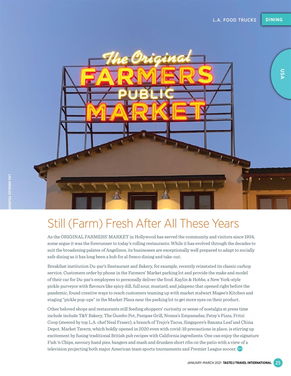 Taste & Travel International Preview Pages