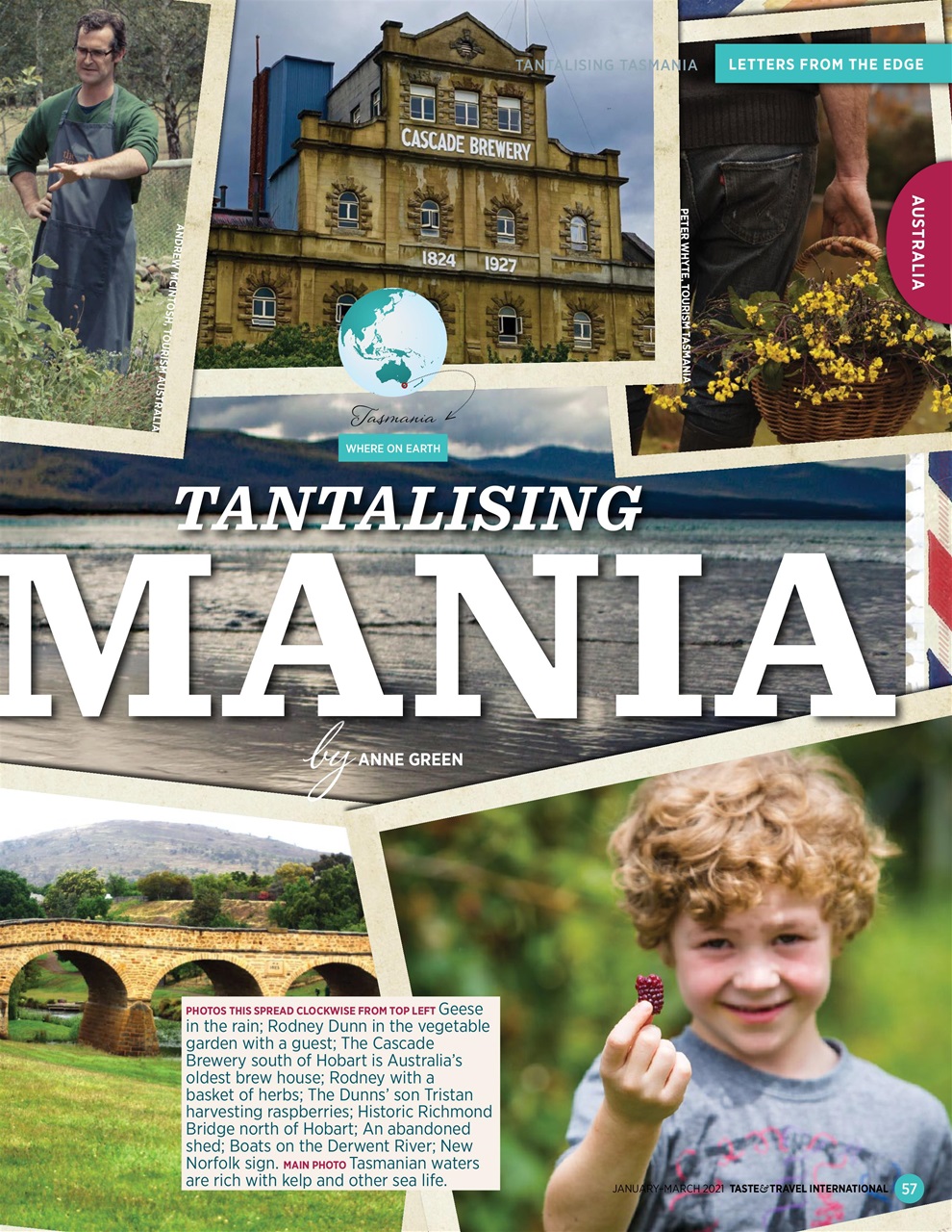 Taste & Travel International Preview Pages
