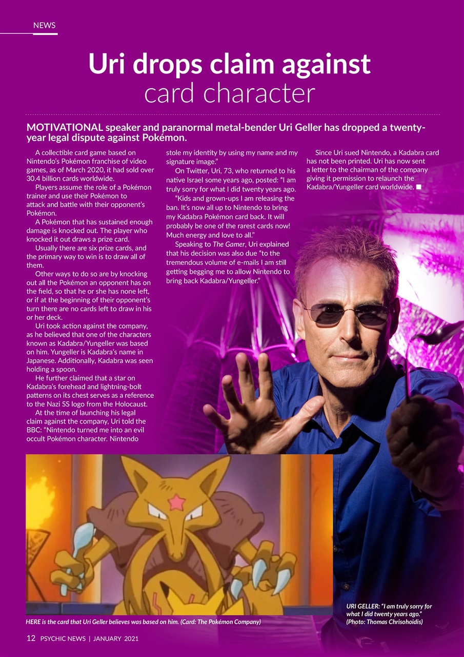 Psychic News Preview Pages