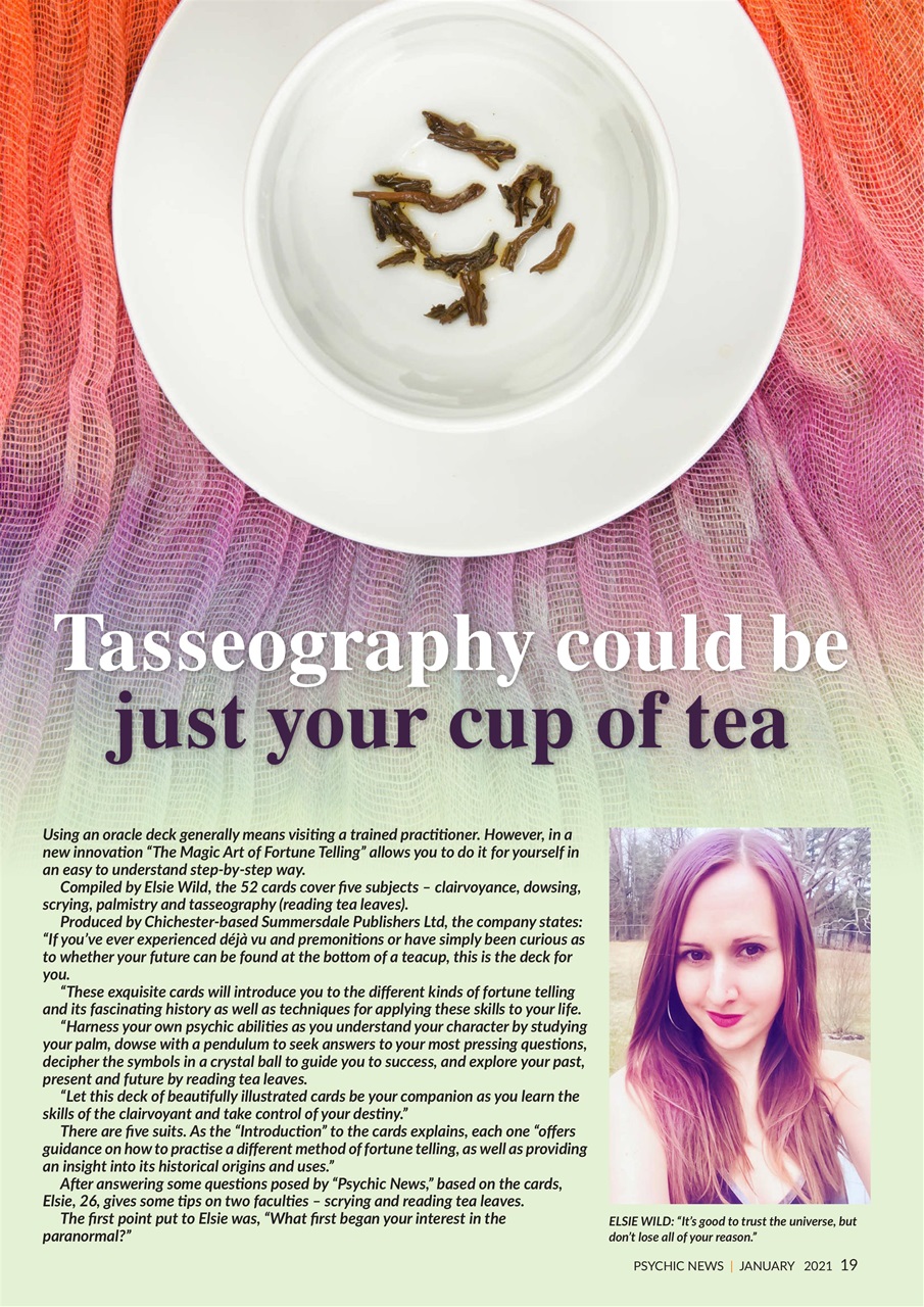 Psychic News Preview Pages