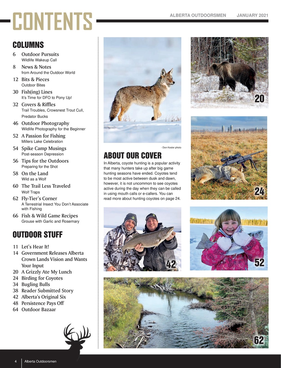 Alberta Outdoors Preview Pages