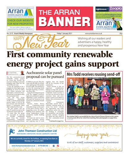 Arran Banner issue 