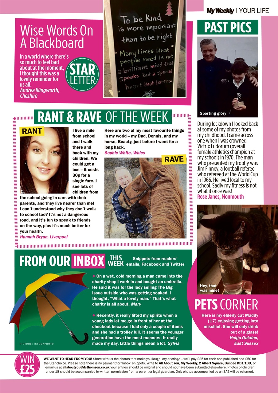 My Weekly Preview Pages