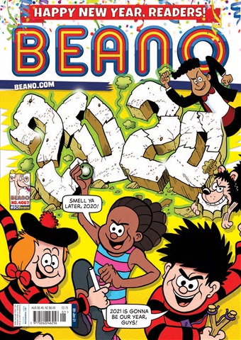 Beano issue 09/01/2021