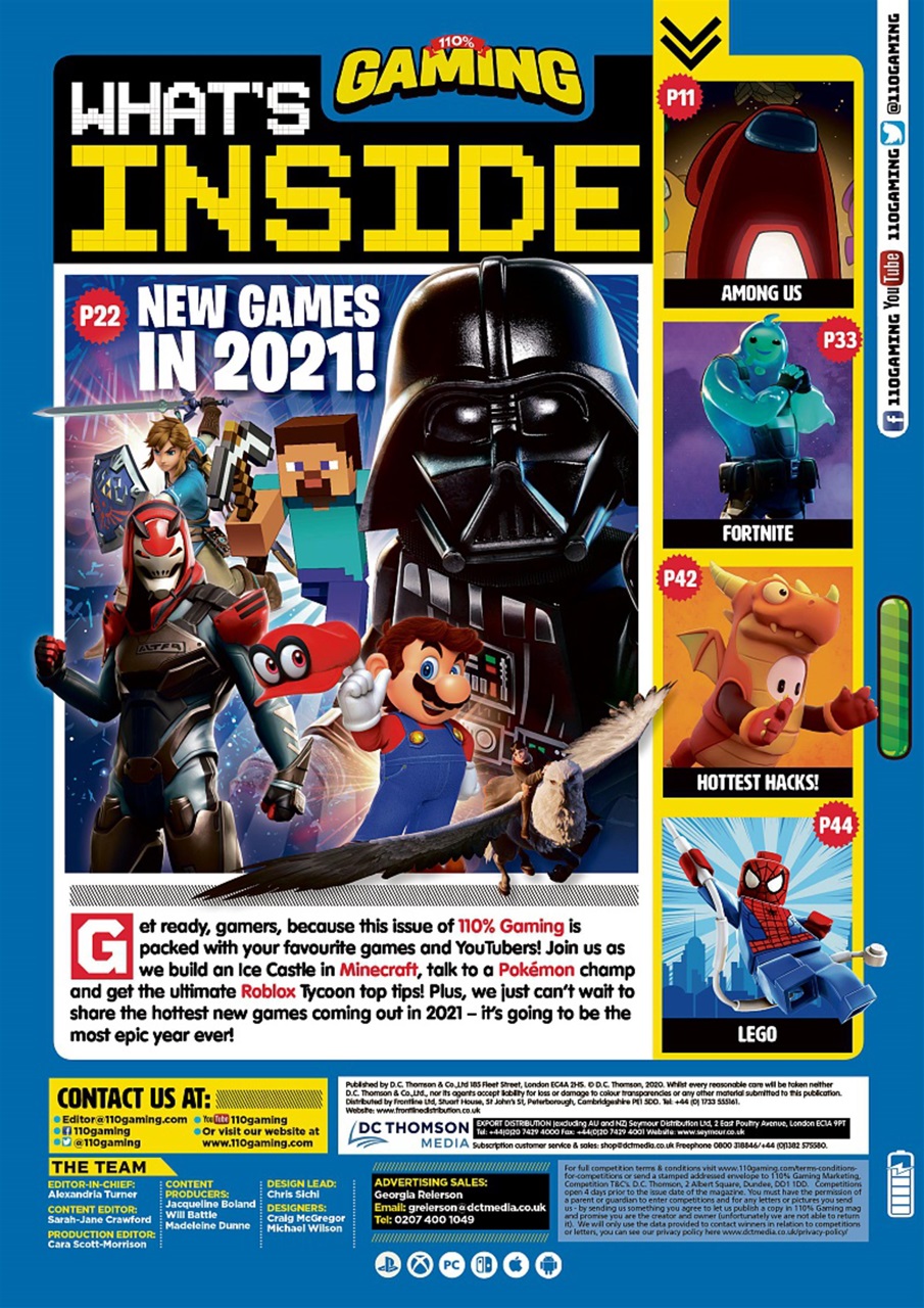 110% Gaming Preview Pages