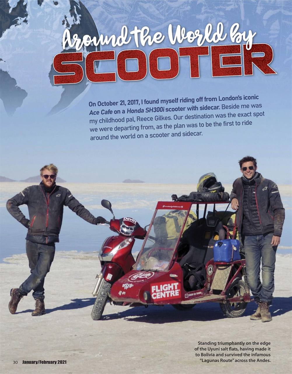 Adventure Motorcycle Preview Pages