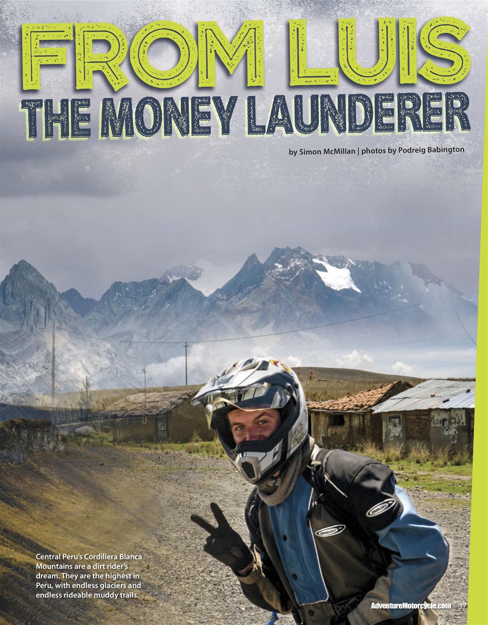 Adventure Motorcycle Preview Pages
