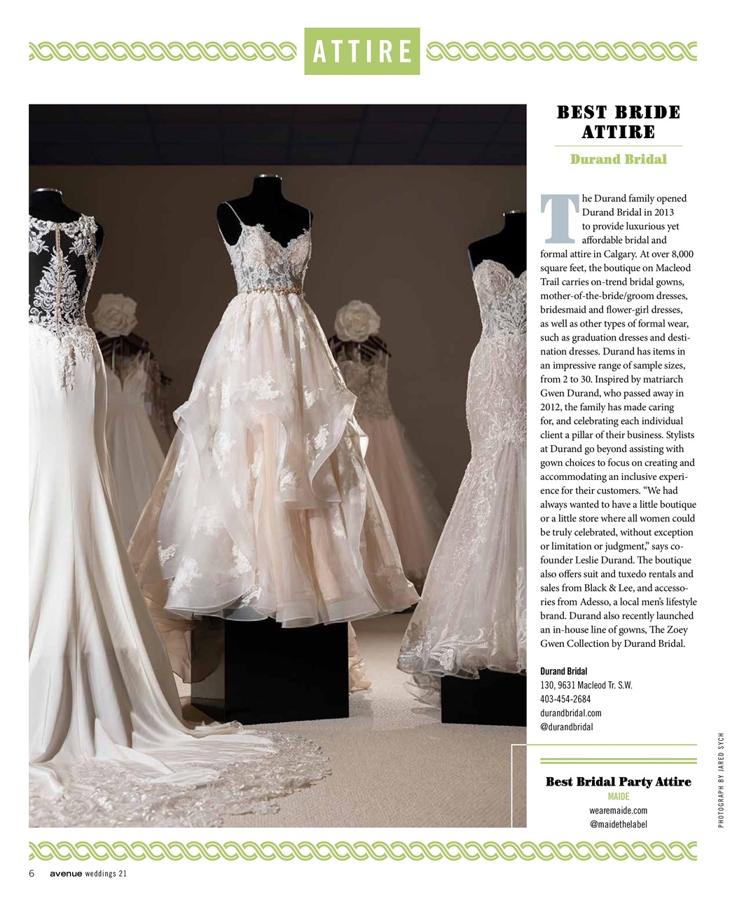 Avenue Calgary Preview Pages