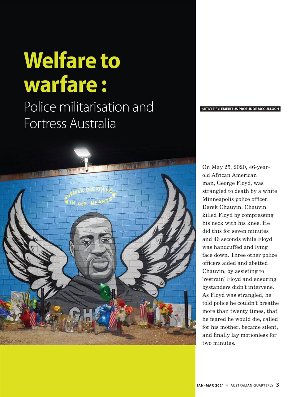 AQ: Australian Quarterly Preview Pages