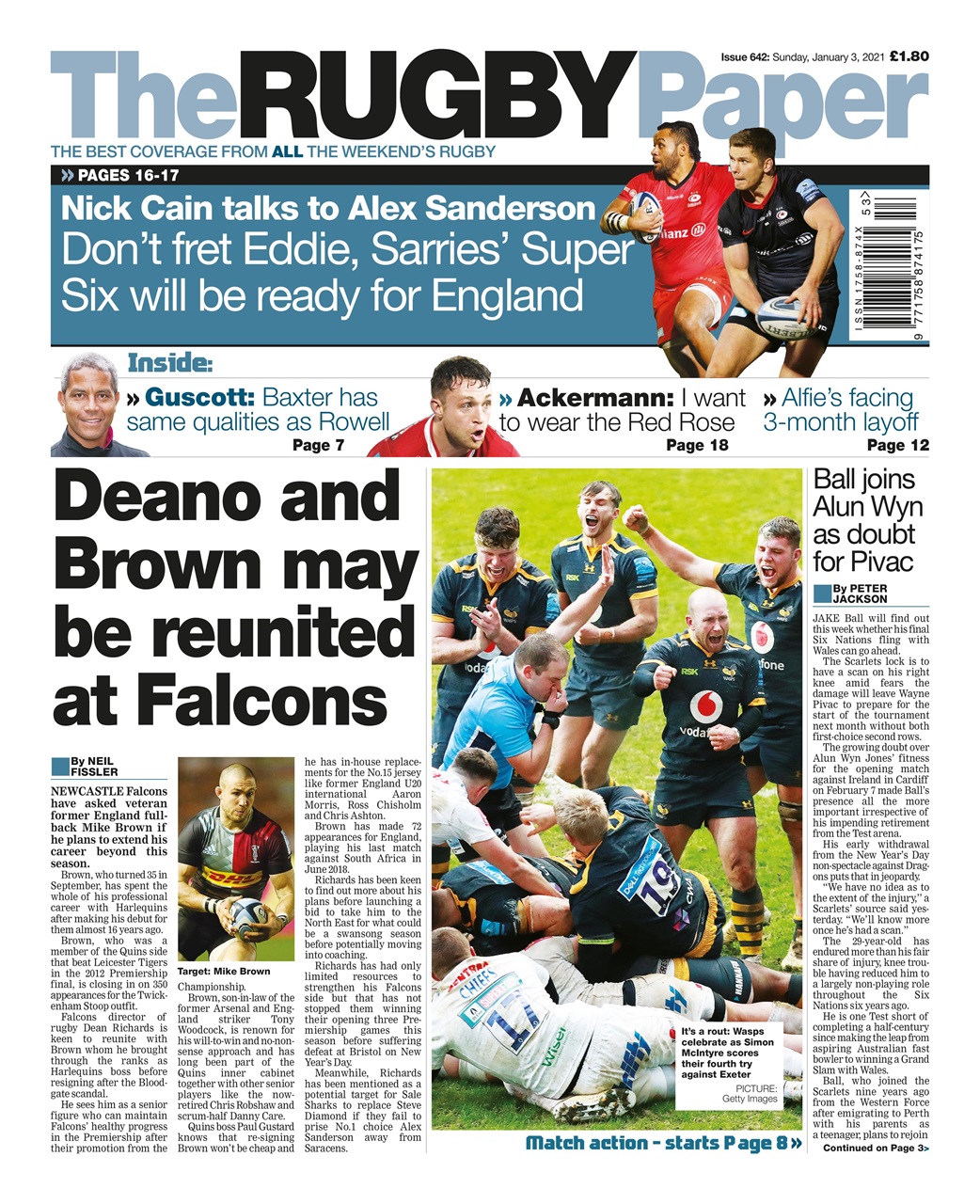 The Rugby Paper Preview Pages