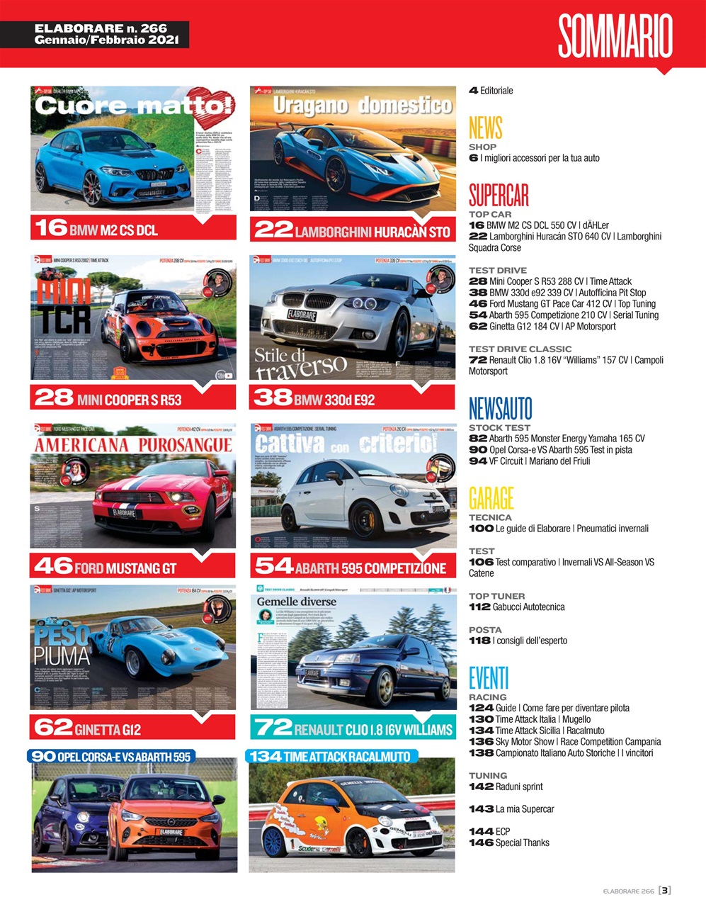 Elaborare GT Tuning Preview Pages