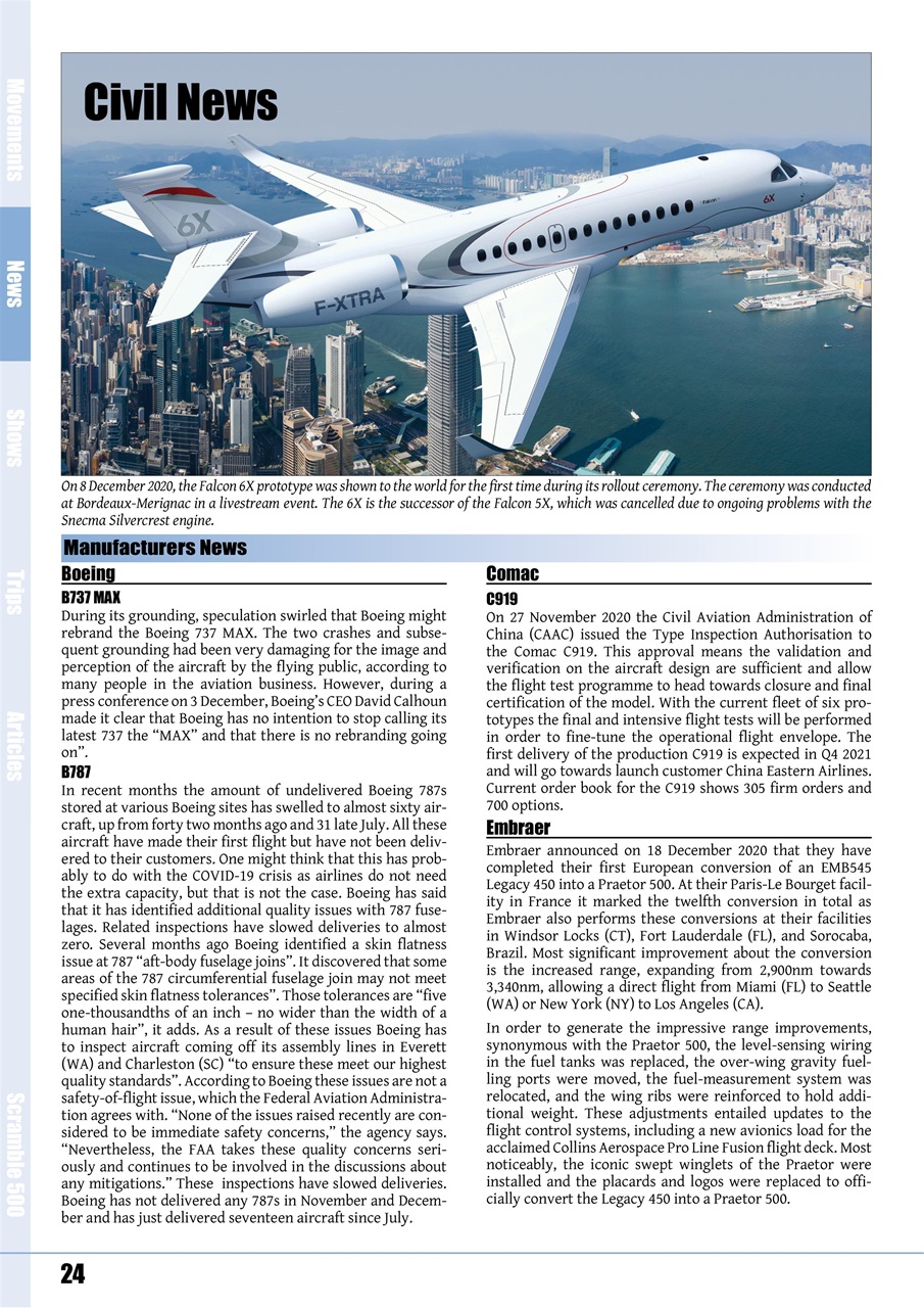 Scramble Magazine Preview Pages