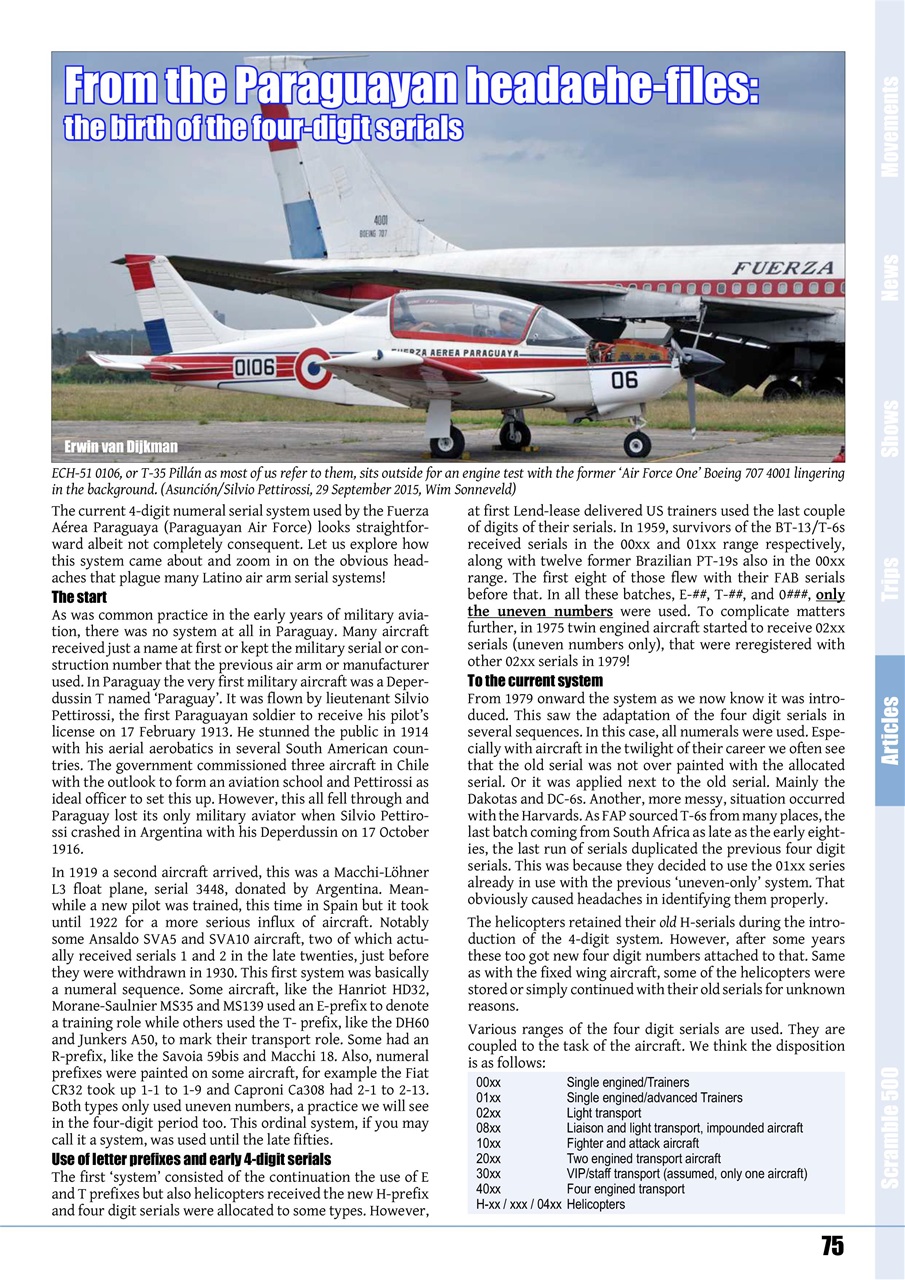 Scramble Magazine Preview Pages