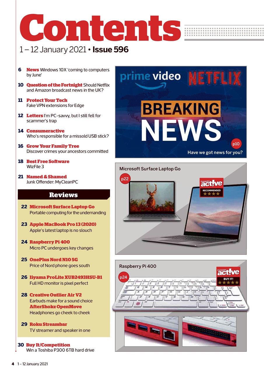 Computer Active Preview Pages