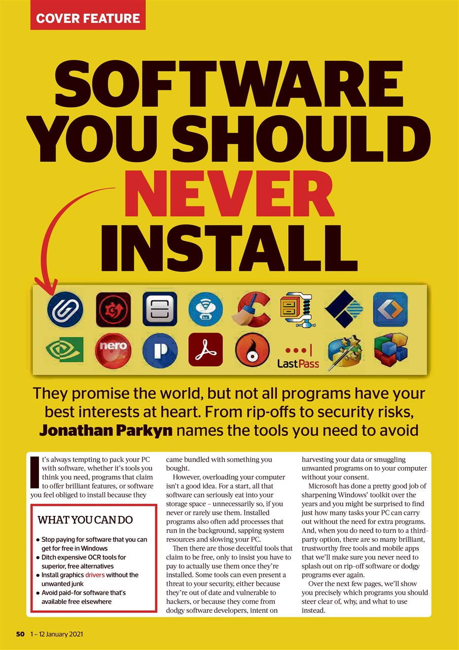 Computer Active Preview Pages