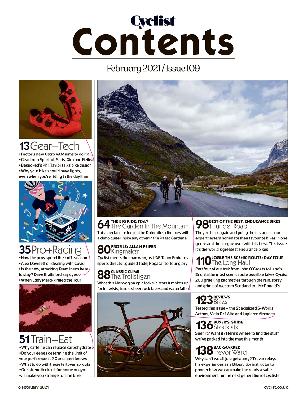 Cyclist Preview Pages